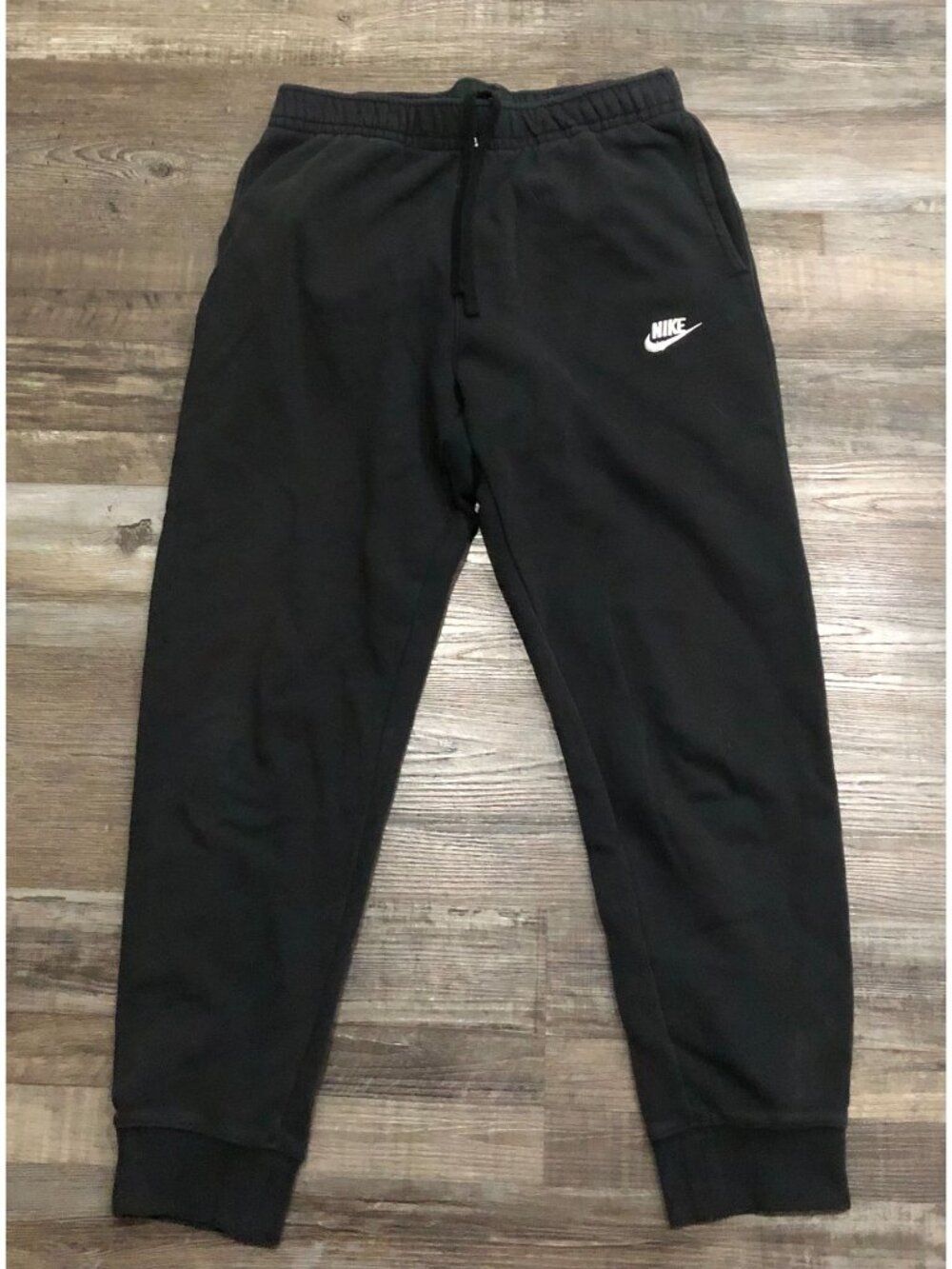 Nike Sportswear Mens Medium Black Fleece Jogger Sweatpants